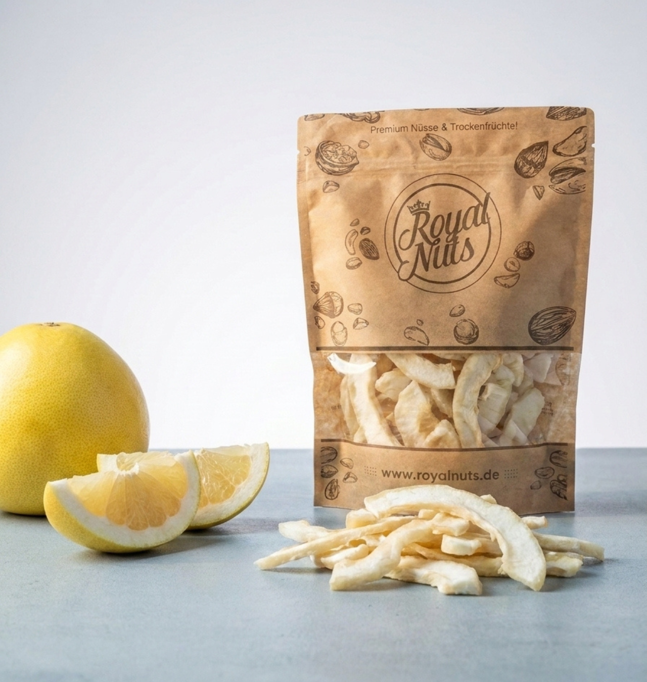 Getrocknete Pomelo