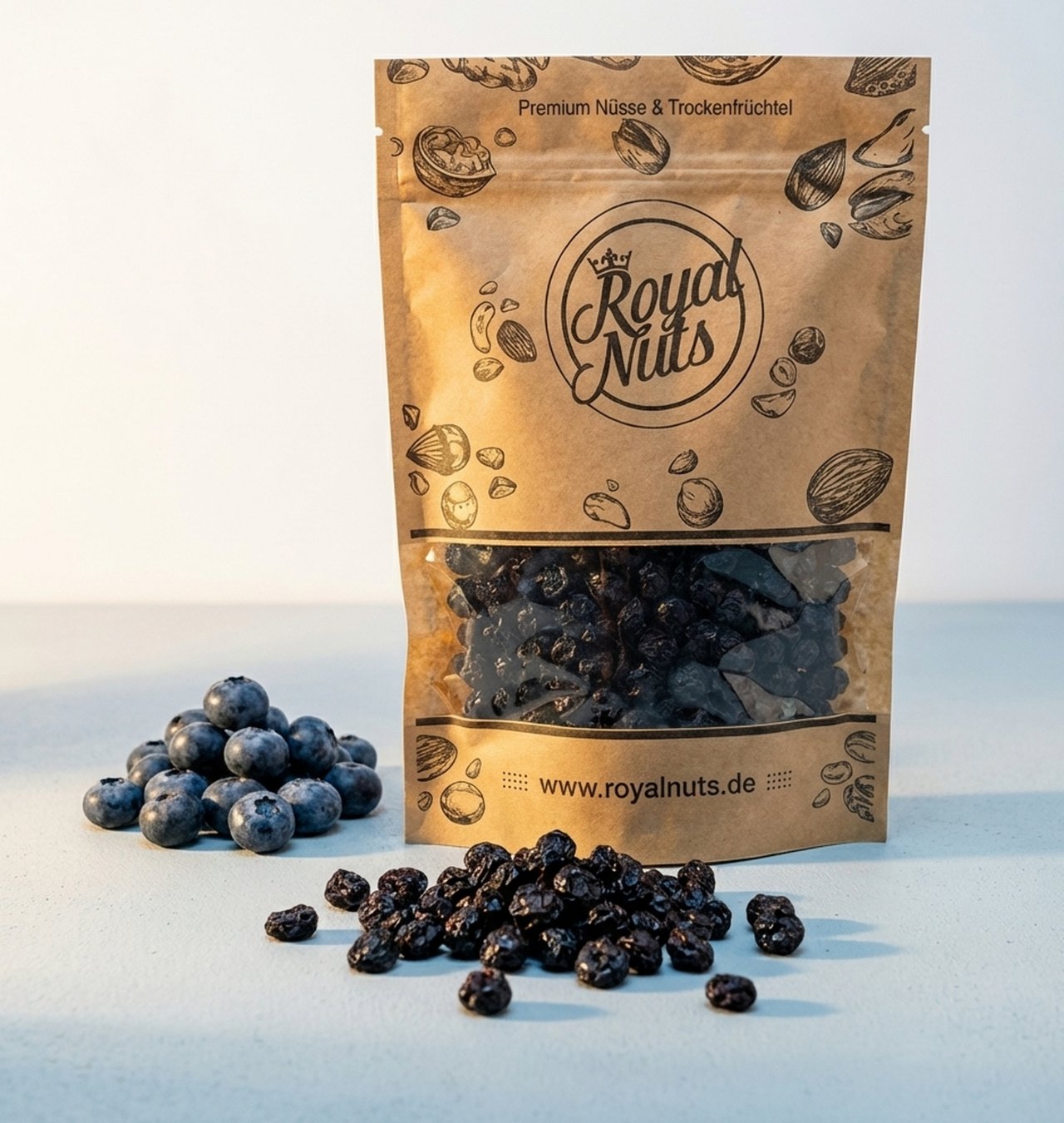 Getrocknete Heidelbeeren