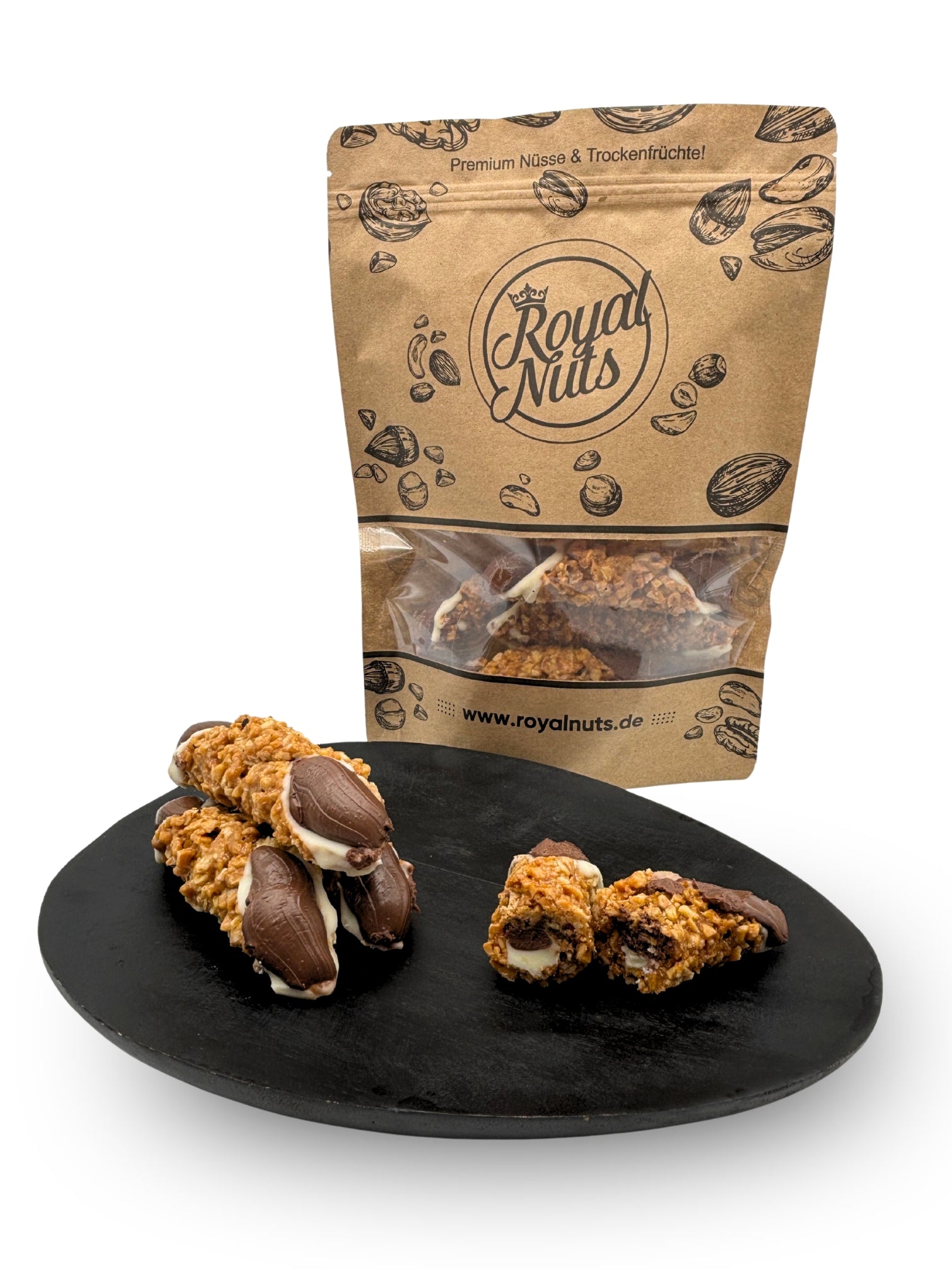 Cannoli mit Krokant & Schokoladenfüllung