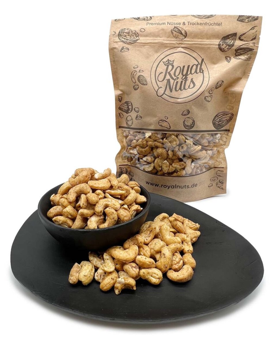 Cashewkerne mit Tellicherry - Pfeffer - Royalnuts Genuss GmbH