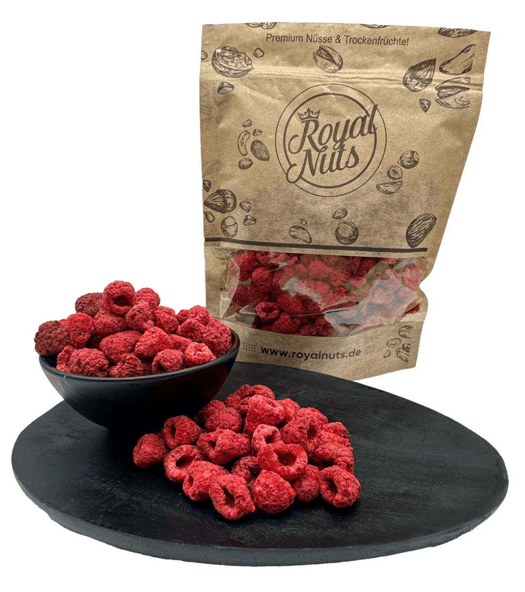 Gefriergetrocknete Himbeeren - Royalnuts Genuss GmbH