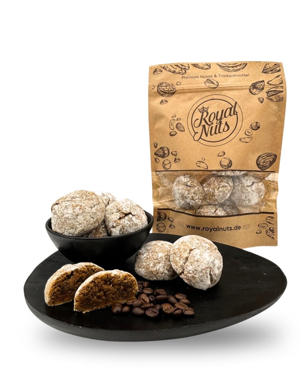 Italienisches Mandelgebäck mit Kaffeearoma - Royalnuts Genuss GmbH
