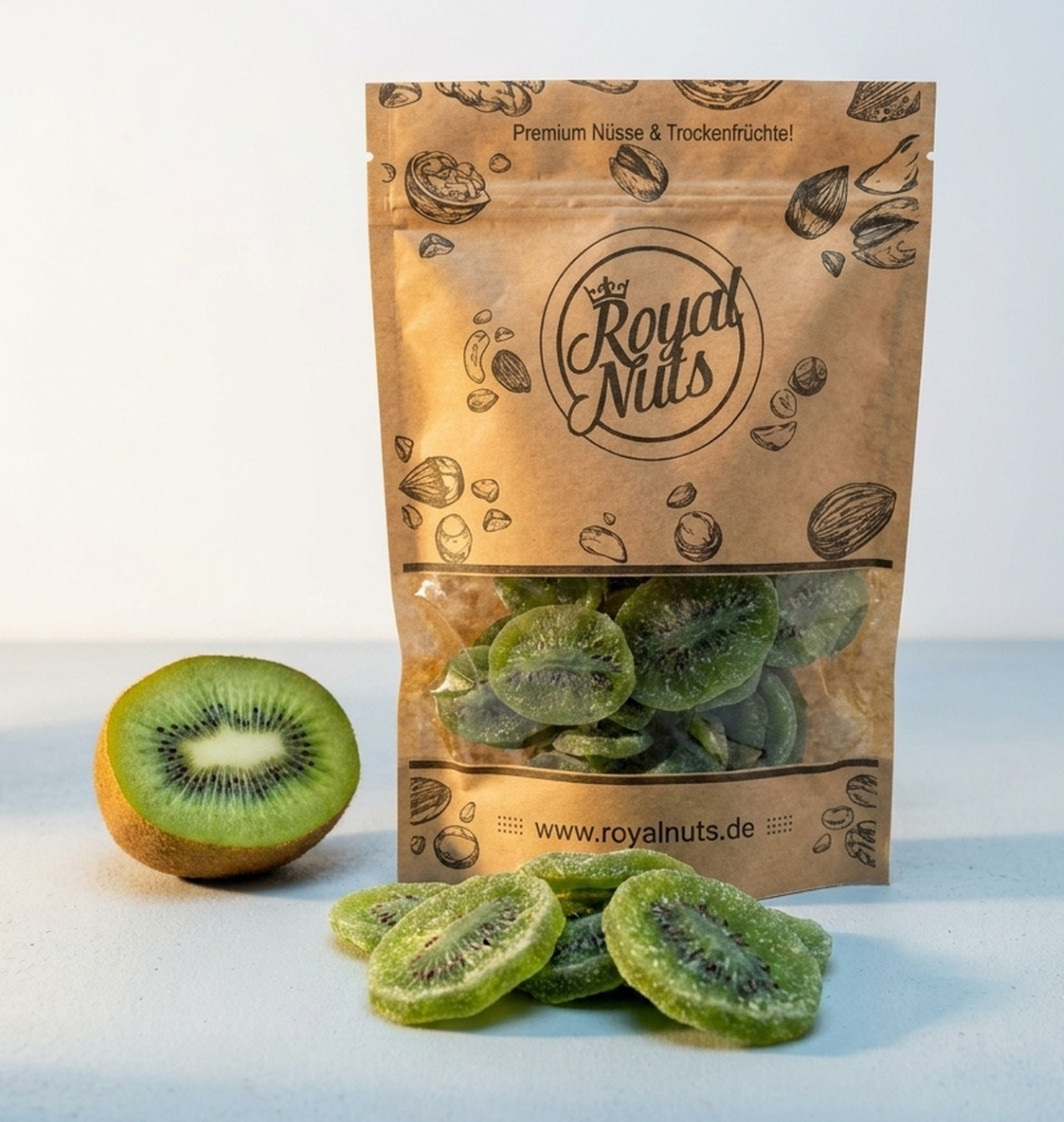 Kandierte Kiwi