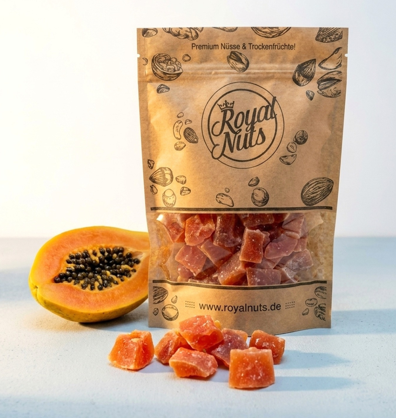 Kandierte Papaya
