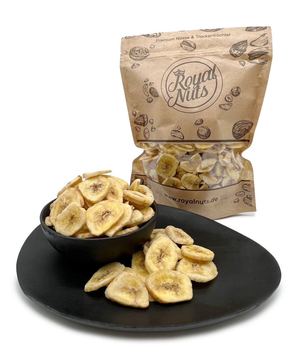 Getrocknete Bananenchips - Royalnuts Genuss GmbH