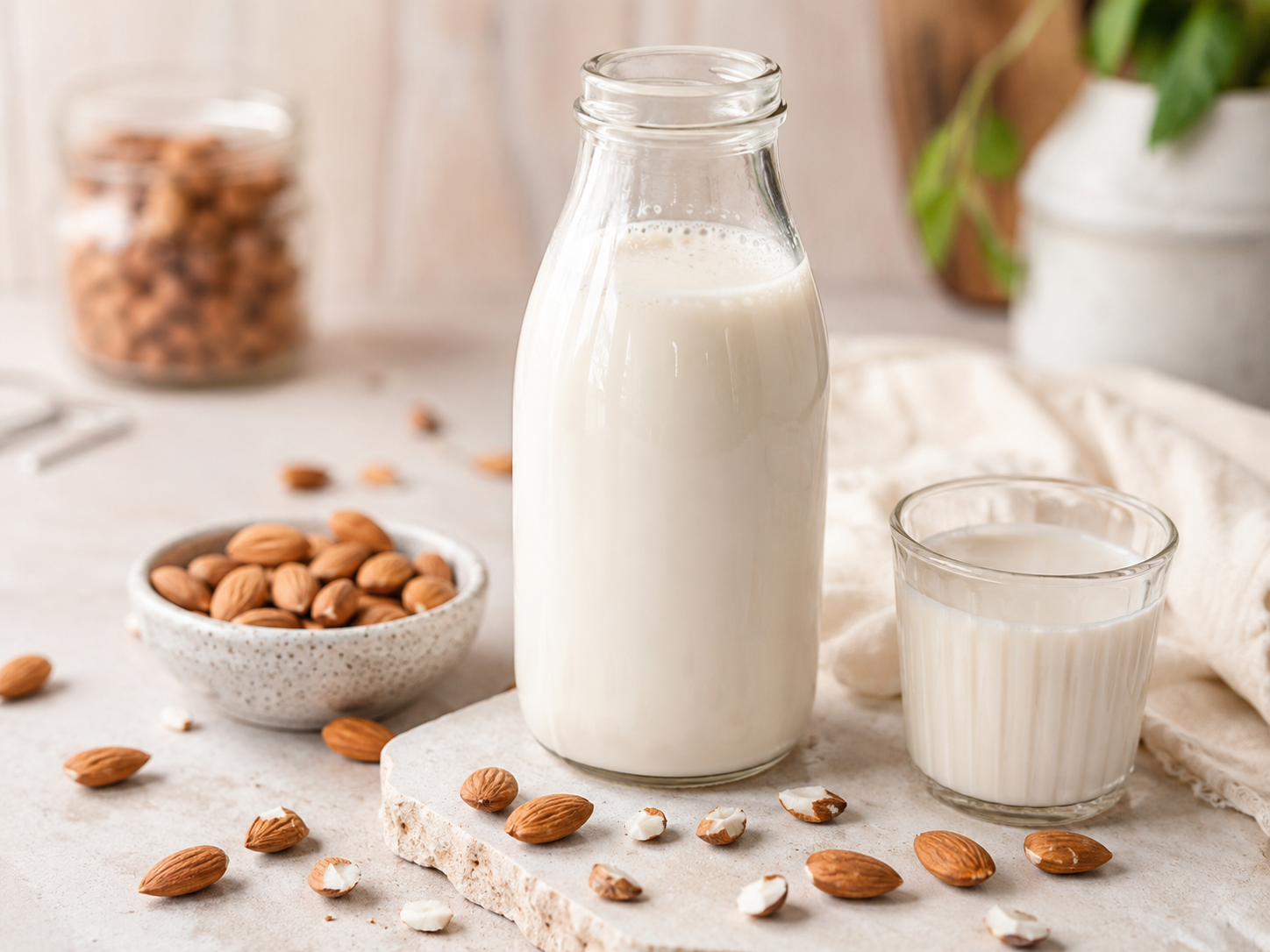 Mandelmilch selber machen