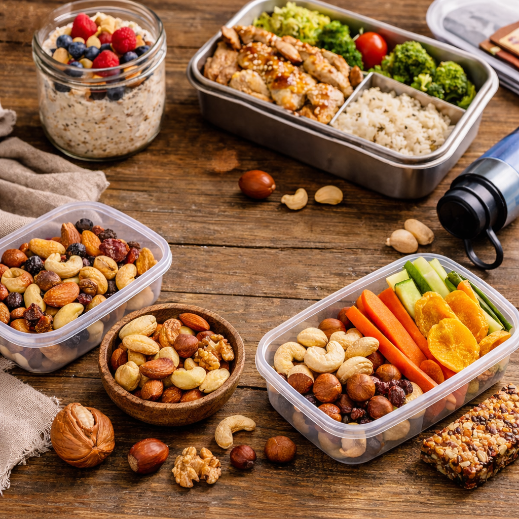Mealprep mit Nüssen von Royalnuts
