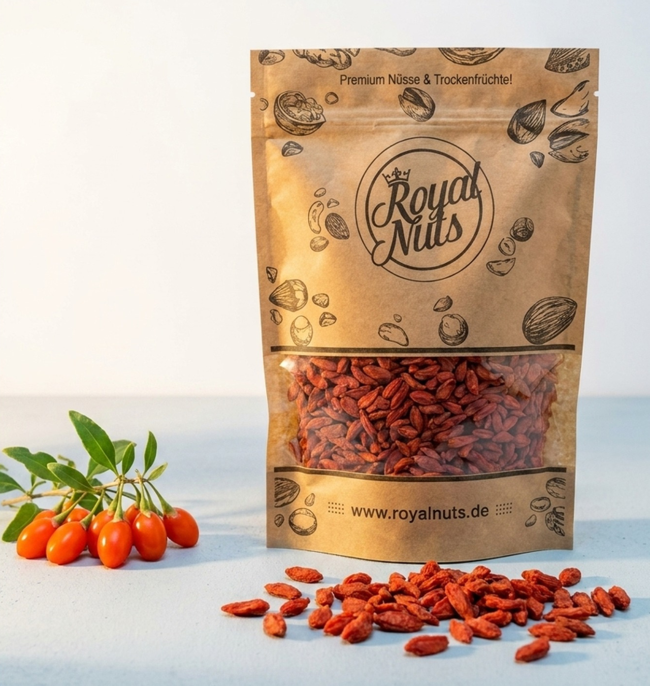Getrocknete Goji Beeren